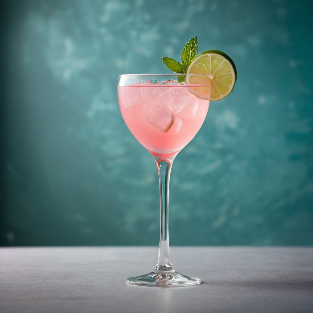 A delightful and enchanting cocktail perfect for special occasions or a romantic evening.