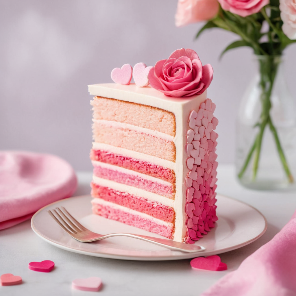 A stunning and delicious Pink Ombre Layer Cake perfect for birthdays, anniversaries, or special occasions.