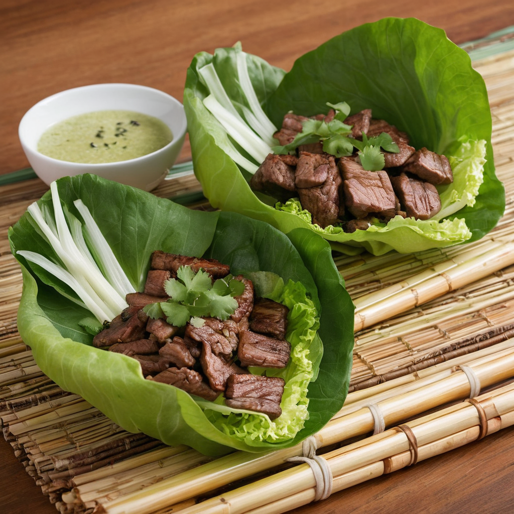 Delicious and healthy Asian-Style Beef Lettuce Wraps, perfect for a quick dinner or appetizer that everyone will love.