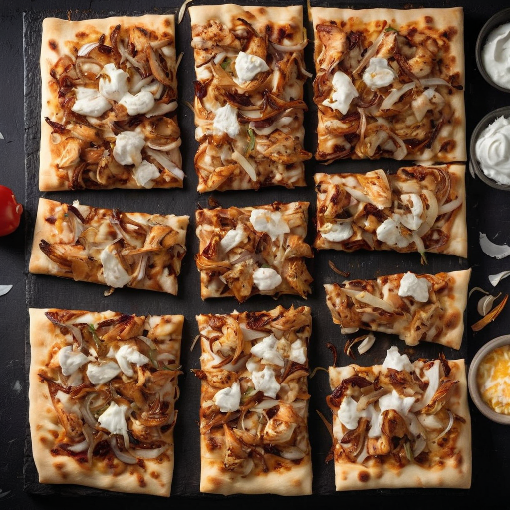 A quick and delicious recipe for BBQ Chicken Flatbread Pizza that's perfect for any occasion.