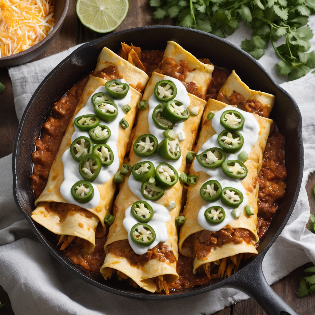 A quick and flavorful Beef Enchilada Skillet that's perfect for weeknight dinners.