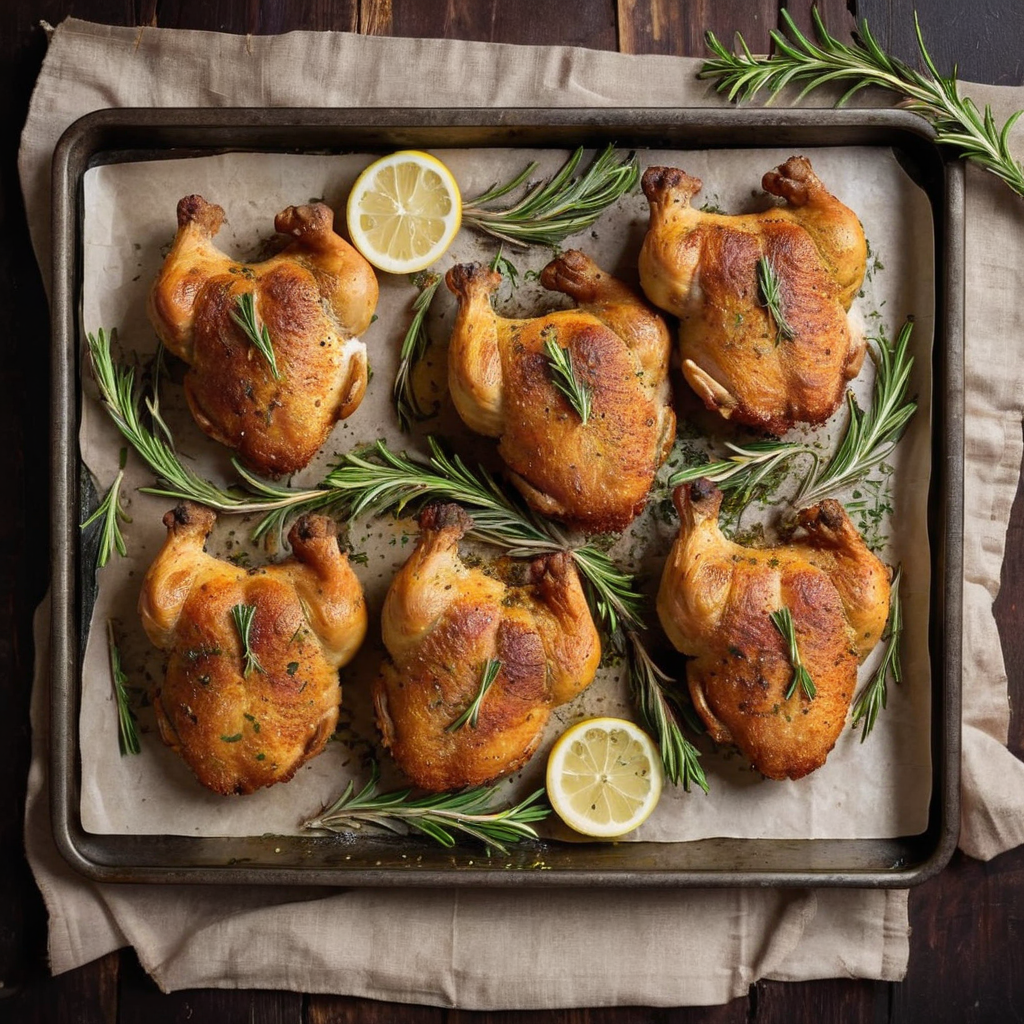 Learn how to make perfectly crispy baked chicken thighs with this simple and delicious recipe.